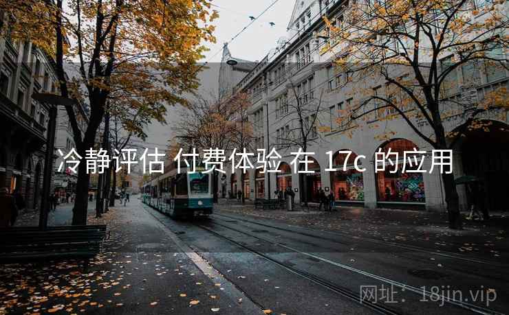 冷静评估 付费体验 在 17c 的应用  第1张