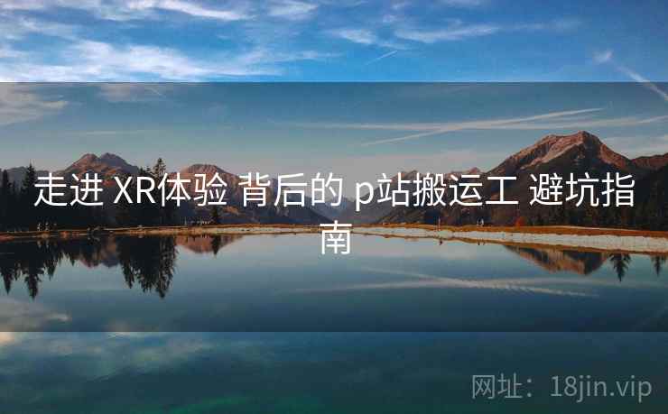 走进 XR体验 背后的 p站搬运工 避坑指南  第1张